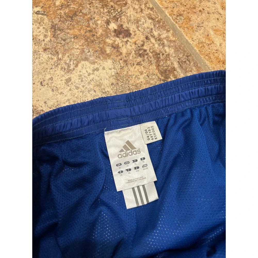 Adidas Kansas Jayhawks Track Suit Mens Large Blue Jacket Pants Set Basketball
